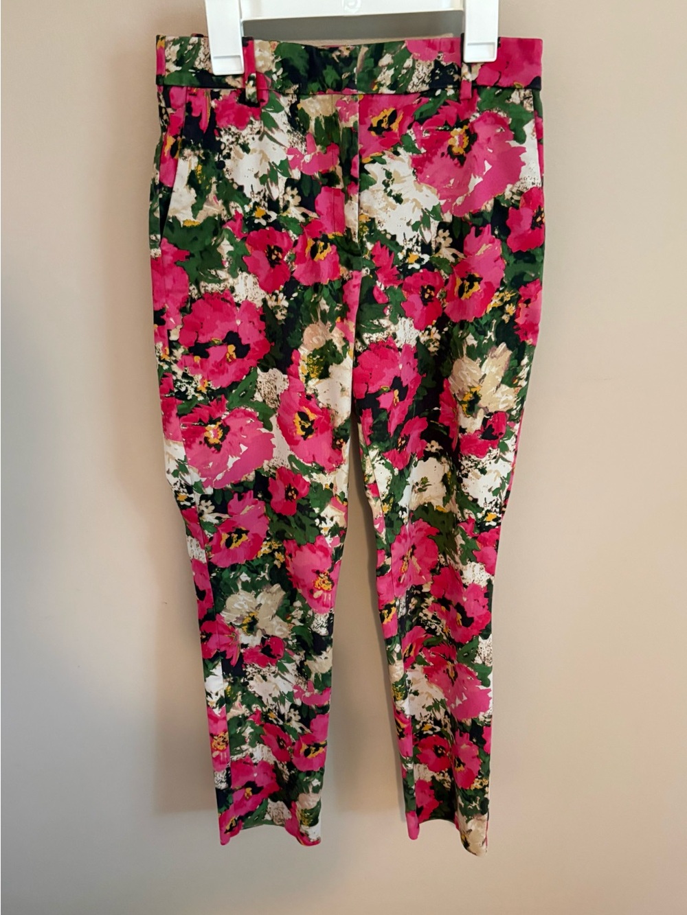 H&M Pink Floral Print Women’s Casual Pants